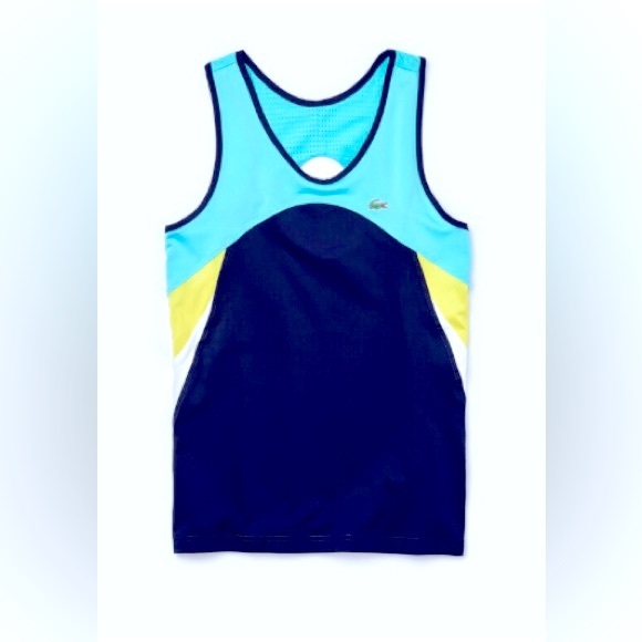 Women's Lacoste SPORT Breathable Stretch Tennis Tank Top - Picture 1 of 2